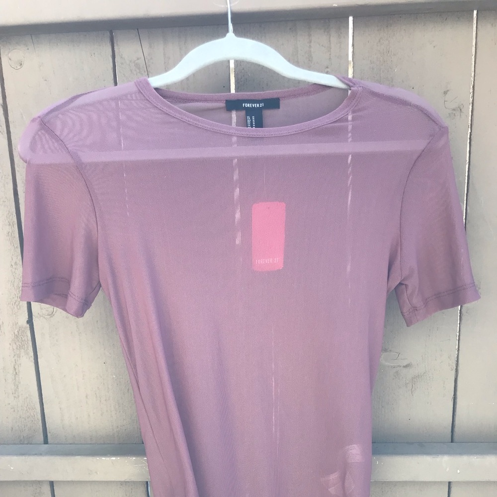 Forever 21 Mesh Bodysuit